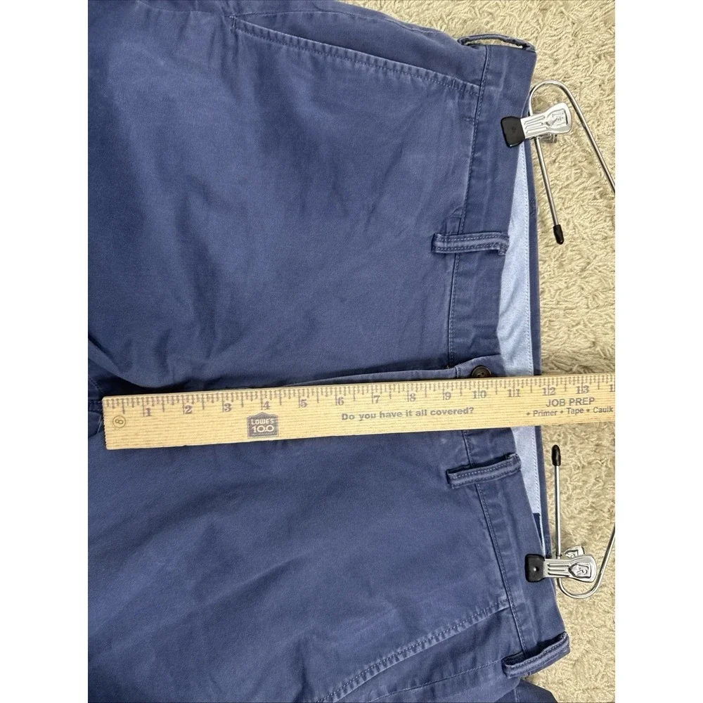 Polo‎ Ralph Lauren Chino Pants Mens 36x32 Blue Stretch Slim Fit Preppy Coastal